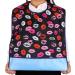 BTSKY Waterproof Reusable Adult Bibs - Set of 2, with Crumb Catcher, Ideal Mealtime Protector, Easy to Wash - Flower and Lip Design - Buy Online on GoSupps.com