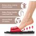 Byriver Acupressure Shoes - Reflex Zone Massage Slippers for Men | Pain Relief for Plantar Fasciitis Heel Arch Arthritis & Neuropathy | Available in Red Sizes 25 & 35-37.5 - Buy Online on GoSupps.com