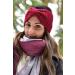 StyleBREAKER Women's Knitted Headband with Bow - Rice Grain Knit Pattern Winter Hairband - Beige (1 Piece) - Buy Online on GoSupps.com