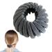 Nest Hair Clips - Birds Nest Hair Clip | Expandable Ponytail Holder Hair Claw Clamps | Velvet Expandable Bun | Fixed Hair Claw | Vintage Retractable Ponytail Holder Hairpin Buckles For Makeup Gray