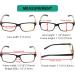 Eyekepper 5-Piece Classic Spring Hinge Reading Glasses Set - Black/Yellow Sun Reading Glasses with 3.5 Diopter Transparent Lenses - International Shipping Available - Buy Online on GoSupps.com