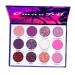 Balacoo 2 Boxes Eyeshadow Palette Glitter Eye Shadow Eyeshadow Powder Eyeshadow Pallet Makeup Palette Woman 1 count (Pack of 1) Colorfulx2pcs