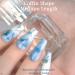 GLAMERMAID Coffin Press on Nails: Blue Gold Marble Design, 24 Pcs, Long Ballerina Luxury False Nails 2022 - Buy Online on GoSupps.com