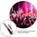JECOMPRIS 26cm Led Traffic SafetyBaton Light Signal Traffic Wands Traffic Control Night Wands Air Marshaling Signal Wand Concert Luminous Stick for Car Directing Police Blue - Buy Online on GoSupps.com
