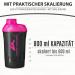 Buy Amity Union Women s Protein Shaker 800ml - Leak-Proof BPA-Free Black & Pink - Perfect for Gym Isolates & Sports Drinks - Buy Online on GoSupps.com