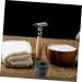 PopetPop Razor Holder Base - Aluminum Alloy Stand for Safety Razor | Practical Desktop Storage (4x4cm Black) - Buy Online on GoSupps.com