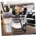 Minkissy 4-Piece Razor Holder Stand Set - Mini Wet Shaving Brush & Hairdryer Stand | Stainless Steel Hairdressing Tool for Men - Buy Online on GoSupps.com