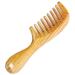 Onedor 100% Natural Green Sandalwood Hair Comb - Anti-Static Wooden Detangler (Extra Wide Tooth) - Buy Online on GoSupps.com