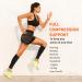 CAMBIVO 2 Pairs XXL Calf Compression Sleeves for Men & Women - Shin Splints and Calf Support for Running, Sports, Flight, Hiking, Cycling - Grey - Buy Online on GoSupps.com