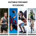 Buy Pre Wrap Tape Athletic - 6 Rolls Black & Colorful Foam Underwrap for Sports | International Shipping - Buy Online on GoSupps.com