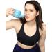 Spill-Proof Ceramic Neti Pot + 5 Neti Salt Sachets | Sky Blue | 250 ML - Buy Online on GoSupps.com