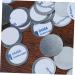 DRESSOOS Eyeshadow Pan Sticker 100pcs Circle Stickers Palette Air Conditioner Round Metal Pans Sticker - Buy Online on GoSupps.com