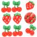 FRCOLOR Pack of 60 Nail Art Accessories Gothic Home Decor Charms Lip Gloss Nail Art Charm Nail Decorations for Nail Art Manual Fruit Slices Fruit Strawberry 3D Cut Cherry Resin Red - Buy Online on GoSupps.com