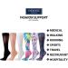 Cherokee FashionSupport Women's Knee High Compression Stockings 8-15 mmHg - Plaid Throwback - Ideal for Travel & Daily Comfort - Buy Online on GoSupps.com