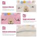 Shop Soft Plush Cartoon Animal Sleeping Eye Masks - 2Pcs Cashmere Blindfold for Travel & Sleep - Buy Online on GoSupps.com