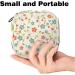 Colorful Flower Storage Bags for Women's Bandages & Menstrual Products | Portable Tampon Holders for School & Office - Buy Online on GoSupps.com