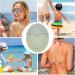 Sunscreen Applicator Silicone Sunscreen Roller Refillable Sunscreen Lotion Applicator For Hand Cream Body Lotion And Other Skin Care Products 11x8.5x4.5 Cm Green - Buy Online on GoSupps.com