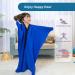 ZYUBOESO Sensory Sack for Kids Wearable Blanket for Focus Relaxation Stress Relief Calming Stretchy Body Sock for Toddlers Machine Washable No Fasteners (Color : Silver grey Size : M/Medium) M/Medium Silver Grey - Buy Online on GoSupps.com