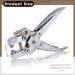 Wokape 400Pcs Eyelet Hole Punch Pliers and 10 Colors 3/16 inch Metal Grommets Kit with Gold Grommets Eyelets Grommet Sets Metal Eyelets Kits for Leather Fabric Belt Clothes Decorative Repair - Buy Online on GoSupps.com