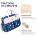 SONARIN Large Capacity Waterproof Baby Changing Bag - Magic School Theme - Buy Online on GoSupps.com