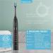 Sonic Rechargeable Electric Toothbrush - 5 Modes Timer 7 Brush Heads Travel Case | Dentist Recommended - Shop Now - Buy Online on GoSupps.com