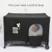 Portable Pack N Play Blackout Cover - Breathable Canopy for Travel Crib | Indoor/Outdoor Tent for 90% Darkness - Buy Online on GoSupps.com
