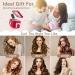 Pretfy Automatic Curling Iron - 1 Inch Ceramic Ionic Auto Hair Curler with LCD Display 4 Temperature Settings Anti-Scald & Auto Shut-Off - Fast Heating for Effortless Hair Styling - Buy Online on GoSupps.com