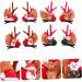 ABOOFAN 12 Pairs Christmas Ball Hairpin Santa Hair Clips Christmas Hairpin Horn Hair Clips Christmas Deer Hair Clip Christmas Party Headpiece Xmas Decor Antlers Bag Cloth - Buy Online on GoSupps.com