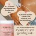 Vivalui Undressed Exfoliating Facial Scrub with Lactic Acid - Gentle Daily Exfoliator for Clear Smooth Hydrated Skin | 2oz & 8oz - Buy Online on GoSupps.com