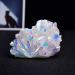 OLTQTPXH Crystals and Stones Minerals Rough Natural Electroplated White Crystal Stone Cluster for Home Office Decoration Full of Texture (Color : White Size : 50-70g) 50-70g White - Buy Online on GoSupps.com