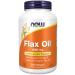Now Foods Flax Oil with Essential Omega-3's 1000 mg 250 Softgels