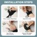 SteadyHand Weighted Glove for Tremors - Adjustable Hand Stability Aid for Adults & Kids - Patent Pending Medium Right Hand - Buy Online on GoSupps.com