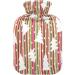 Buy KCL Deci 2L Hot Water Bottle with Striped Christmas Tree Cover | Foot Warmer & Pain Relief | Heat & Cold Therapy - Buy Online on GoSupps.com