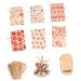 KOMBIUDA 24pcs Countdown Candy Bag Burlap Bags 24 Days Christmas Advent Bags Christmas Candy Bag Wreath - Buy Online on GoSupps.com