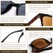 Sehnsucht 2 Pack UV400 Fashion Reading Sunglasses for Men & Women - Full Readers Black & Demi | Stylish Sun Readers Online - Buy Online on GoSupps.com