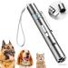 Cat Pointer Interactive Toys Cat Chasing Toys Pet Toys for Indoor Kitten Play Chase Exercise USB Recharge Cat Toy Pointer for Indoor Cat Mouse Toys Wand Light Pet Interactive Toys