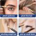 Andibro Eyebrow Hair Removal Tweezers Stainless Steel Precision Eyebrow Pluckers Non-Slip Handles No Gaps Professional Flat Tip for Ingrown Facial Hair Lashes Home Men Women Beauty Salon(slanted tip) - Buy Online on GoSupps.com