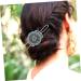 Beavorty Hairpin women's hair clips hair accessories for women flower hair accessories women's hair accessories women hair accessories Hair Ornament Hair up Zinc alloy Fashion Miss - Buy Online on GoSupps.com