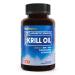 BioEmblem Antarctic Krill Oil Supplement | 1000mg | Omega-3 Oil with High Levels of EPA + DHA, Astaxanthin, and Phospholipids | No Fishy Aftertaste | 60-Count Non-GMO Softgels