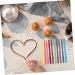 PLAFOPE 10pcs Baking Pen Marker Pen Fine Tip Edible Pen Food Coloring Marker Colored Gel Pens Plastic - Buy Online on GoSupps.com