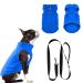 Dog coat dog sweater chihuahua clothing dog sweater Small dogs dog coat for small dogs dog coat with dishes winter coat dog for small dogs inside and outside use (blue XL) Blue XL