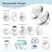 Flat Rate 19mm Milk Pump Accessories - Compatible with Kissbobo 1508/1506plus My-376 Mercozy S12 Pro/S9 Pro | Original Replacement (4 Pieces) - Buy Online on GoSupps.com