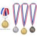 Favide 12-Piece Gold, Silver, Bronze Award Medals - Winners Prizes for Competitions - 2 Inches - Buy Online on GoSupps.com