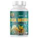 Humming Herbs Sea Moss Complex Supplement 3-in-1 Formula 1100Mg with Irish Moss Bladderwrack & Burdock Root 180 Capsules