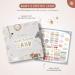 Life Compass Baby Album - My First Year Clay Book with 75+ Stickers & Saying Cards | Memory Diary for Boys & Girls | International Shipping - Buy Online on GoSupps.com