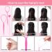 2Pcs Hair Band Remover Cutter & 6Pcs Hair Styling Tool Kit with 760Pcs Color Hair Ties for Girls & Women - Buy Online on GoSupps.com