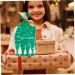 KOMBIUDA Christmas Sack 50pcs Christmas Bag Candy Bags Halloween Candy Christmas Drawstring Bag Snowflake Crisp Ribbon - Buy Online on GoSupps.com