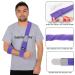 Supregear Adjustable Lightweight Arm Sling - Comfortable Shoulder Support | Purple, 180cm - Buy Online on GoSupps.com