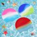 Children's Swimming Caps for Boys & Girls | Comfortable Fit for Ages 5-12 | Pink & Blue - Buy Online on GoSupps.com
