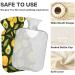 Lemon Avocado Hot Water Bottle - BPA-Free 2L Large Cover for Pain Relief Headaches Neck & Shoulders | Ships Internationally - Buy Online on GoSupps.com